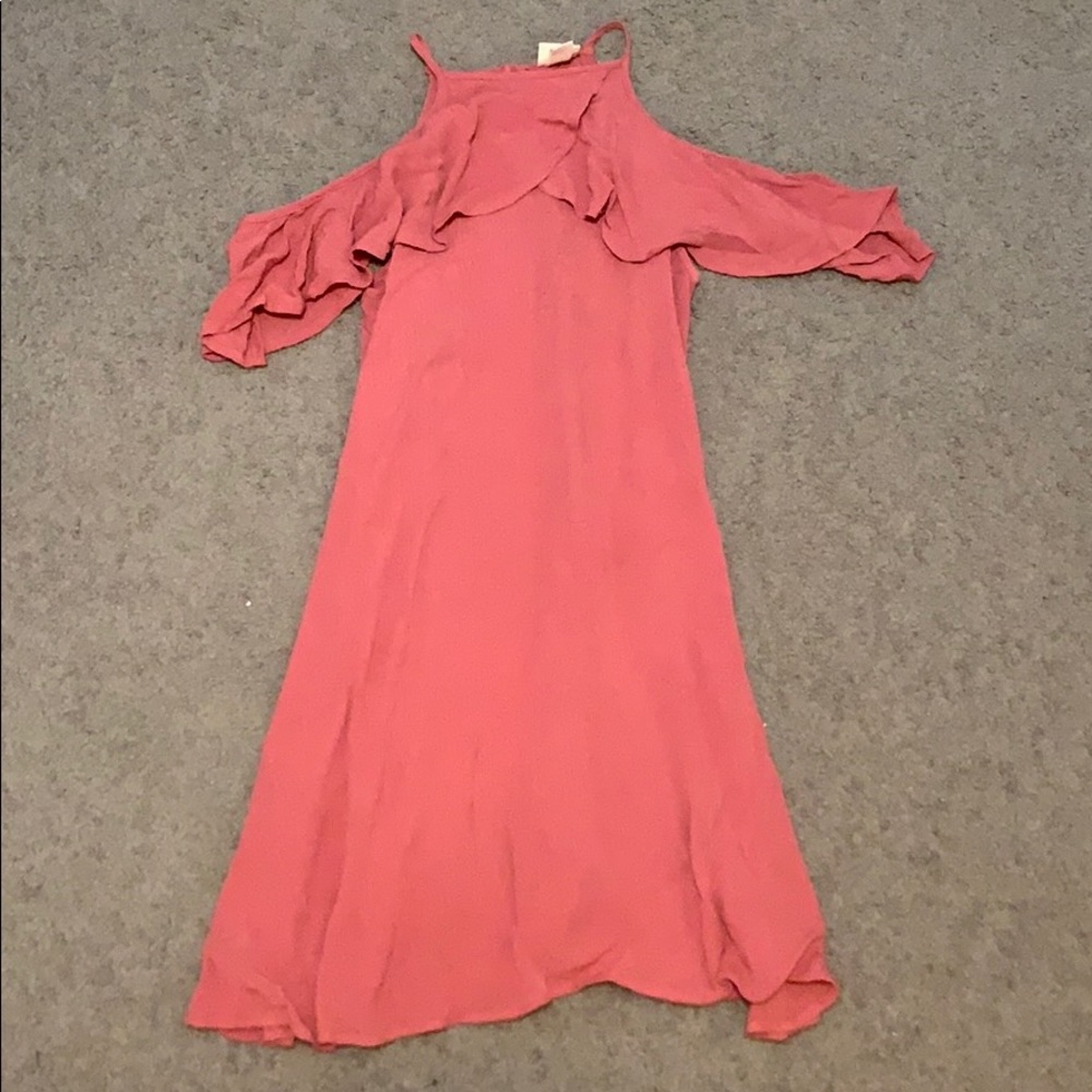Mauve mini dress